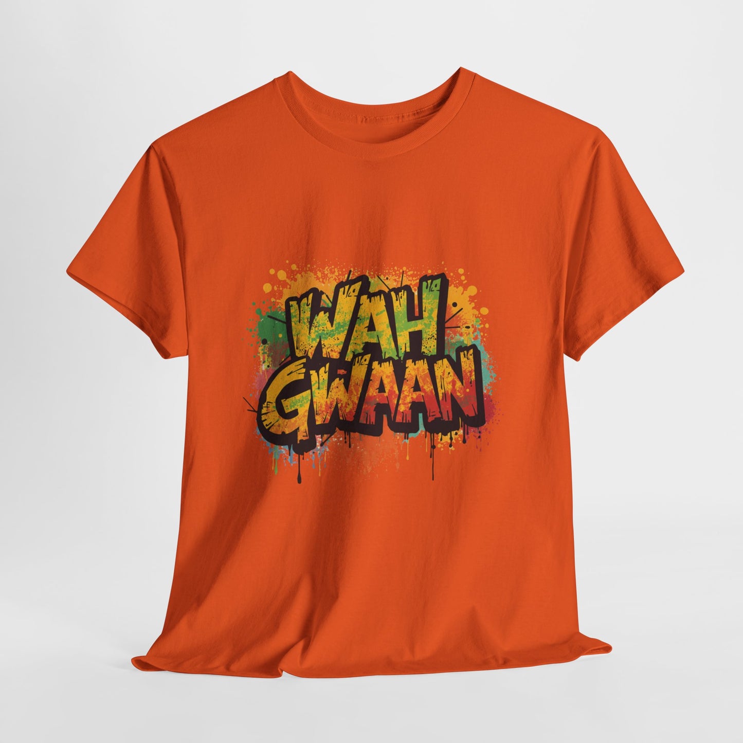 Wah Gwaan Graphic T-Shirt — Casual Jamaican Phrase Tee