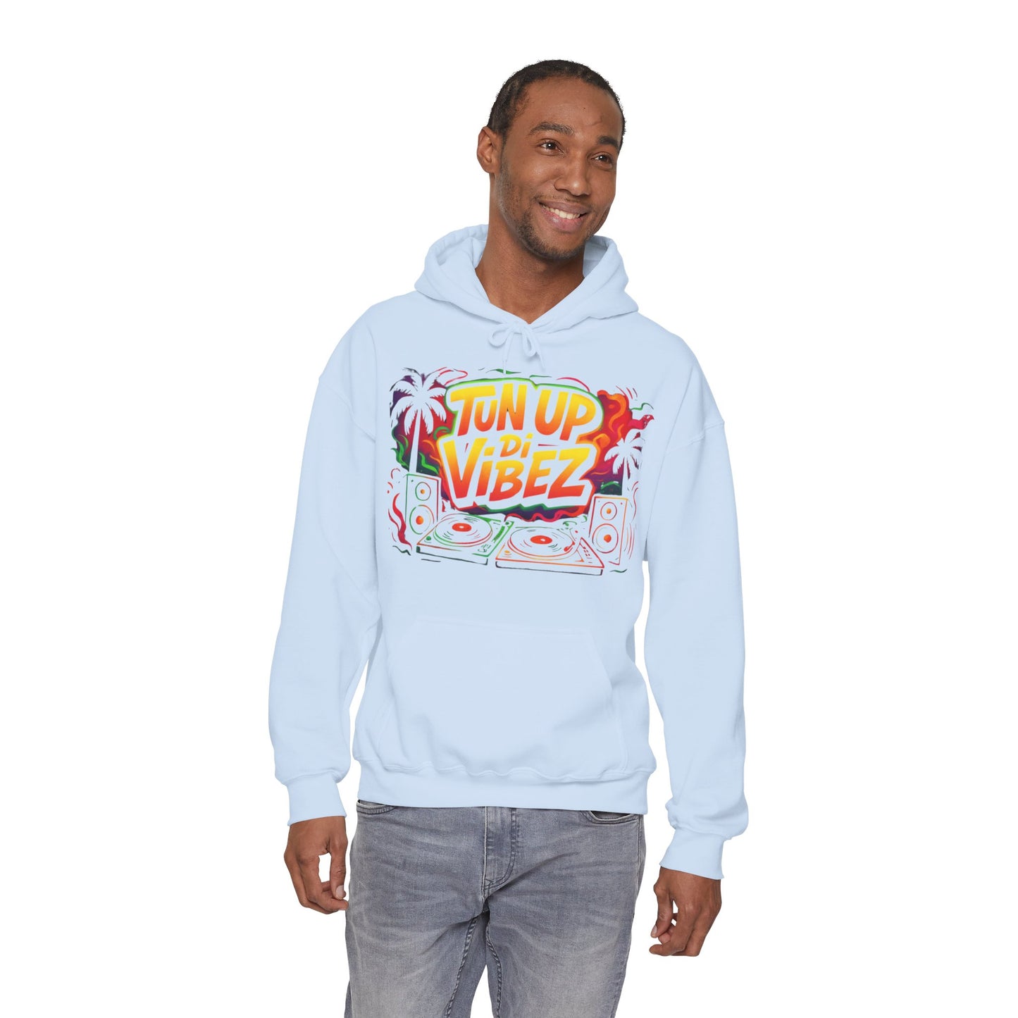 Sudadera con capucha "Tun Up Di Vibez"