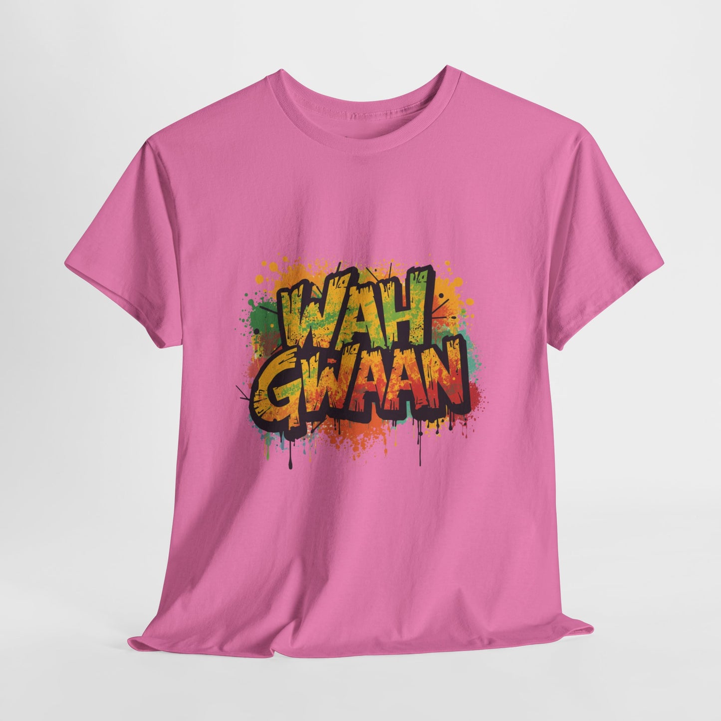 Wah Gwaan Graphic T-Shirt — Casual Jamaican Phrase Tee