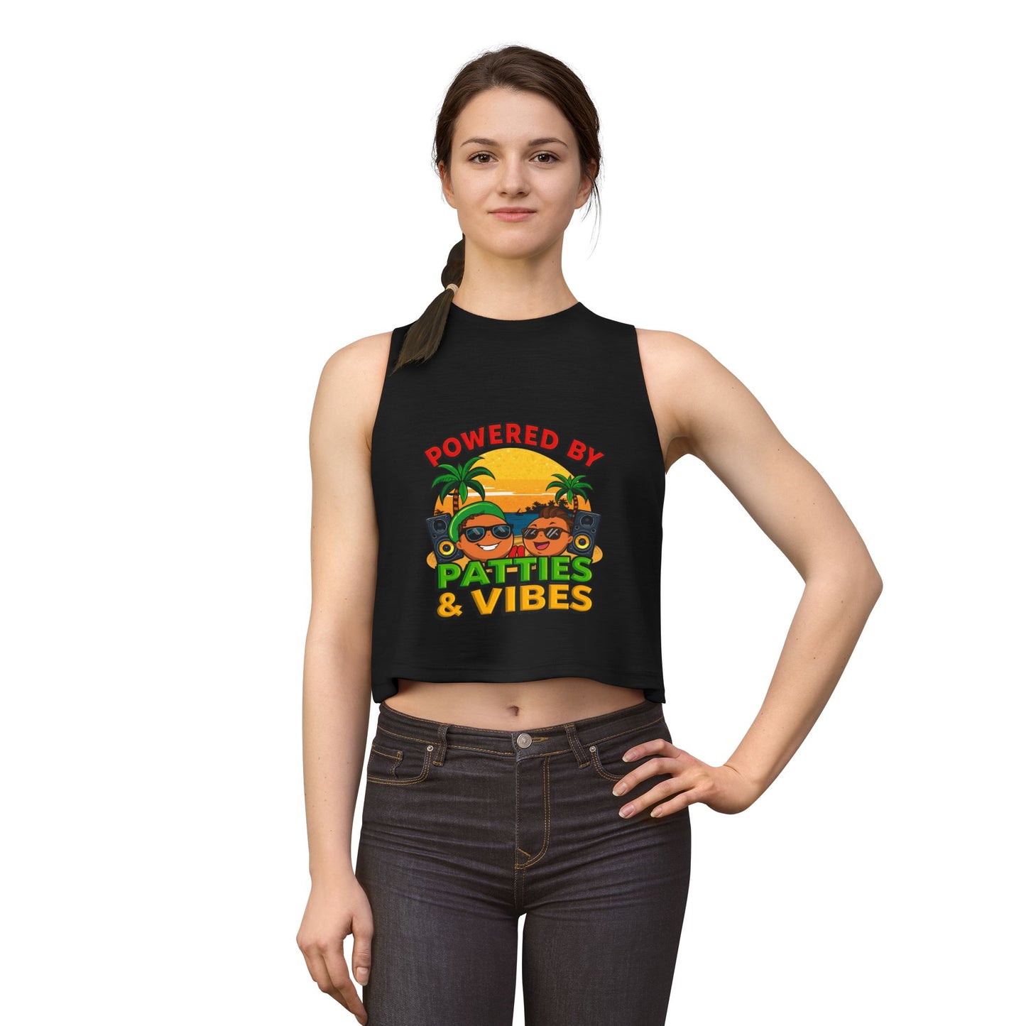 Patties and Vibes Crop Top