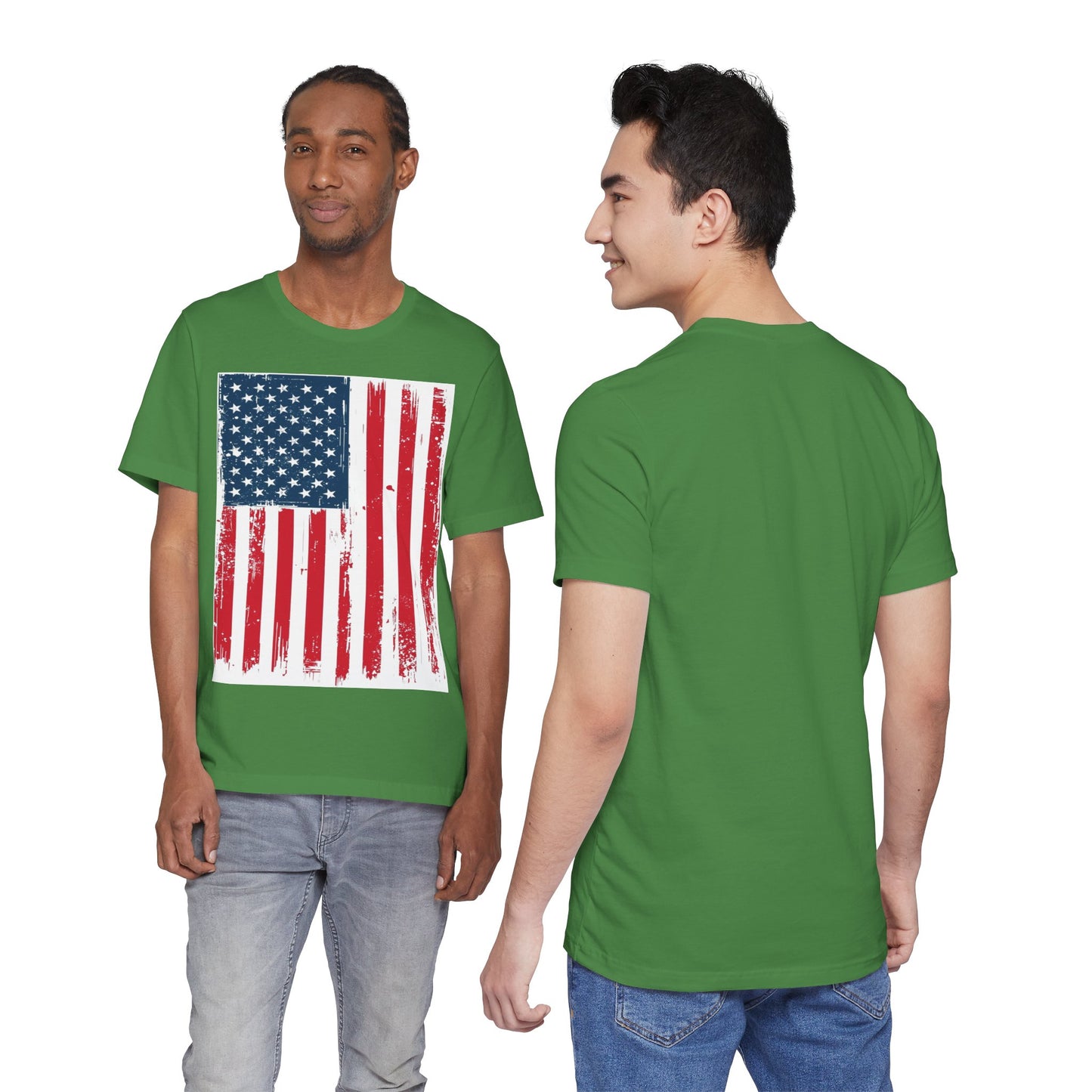 Camiseta Unisex Patriótica - Camisa de Bandera Americana Estilo Grunge, Ropa del Día de la Independencia, Celebración del 4 de Julio, Ropa Casual de Verano, Regalo para [...]