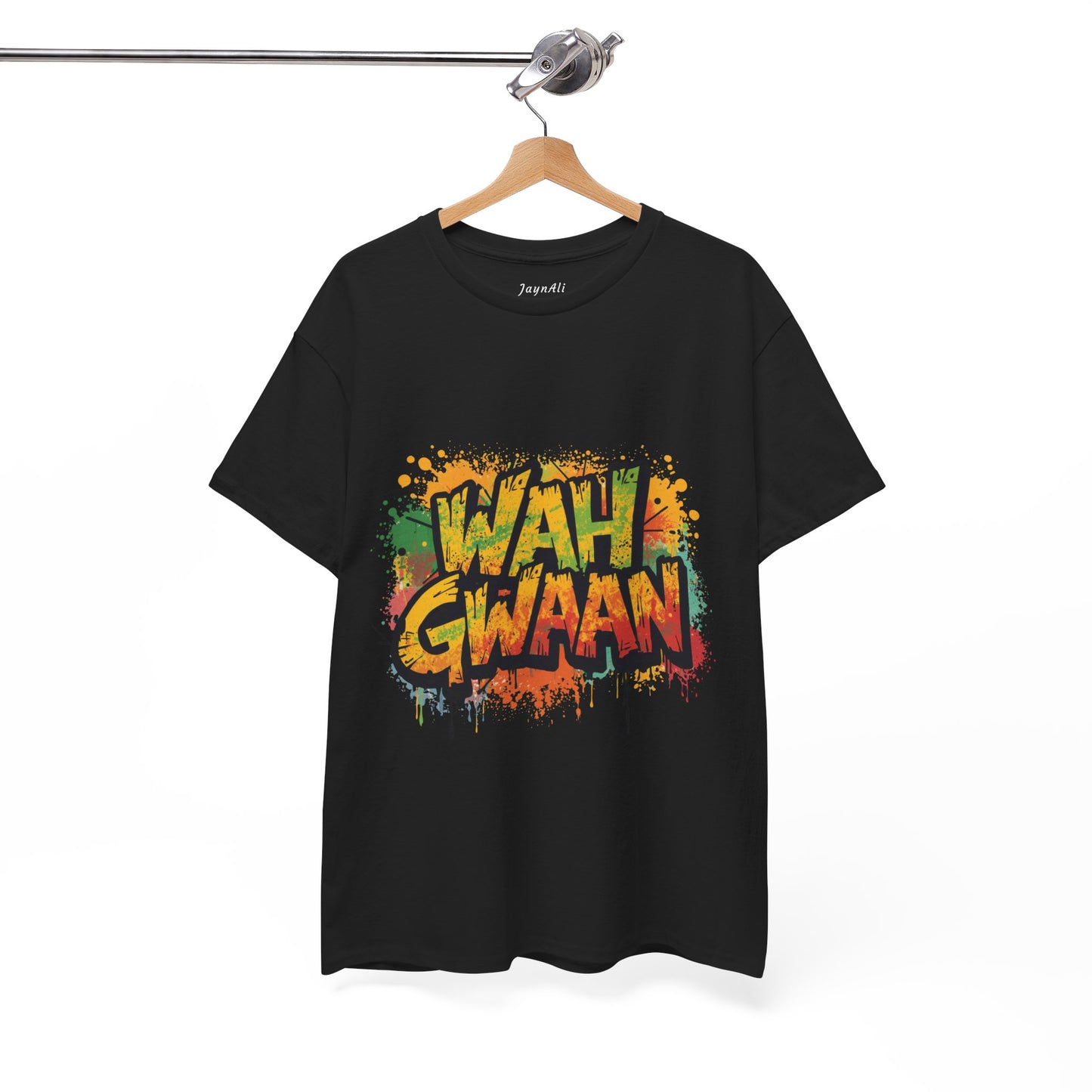 Wah Gwaan Graphic T-Shirt — Casual Jamaican Phrase Tee