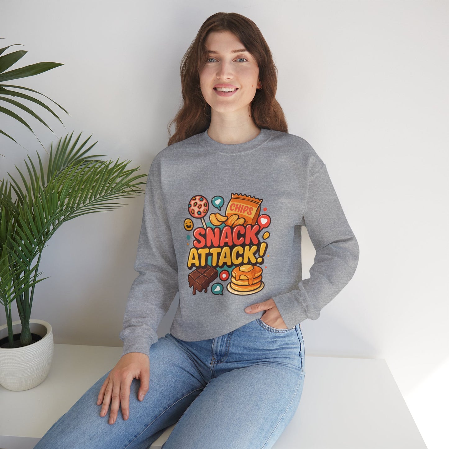 Snack Attack Crewneck Sweatshirt