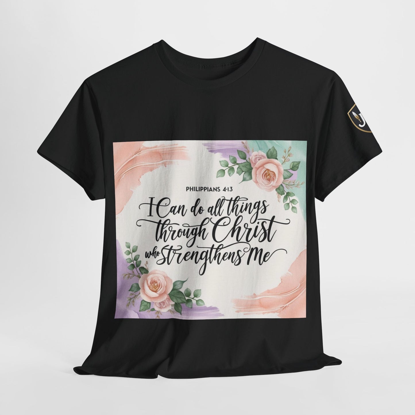 Floral Inspirational Tee
