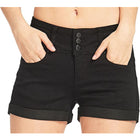 Women’s Waist-Tight Elastic Denim Shorts – Casual Summer Hot Pants
