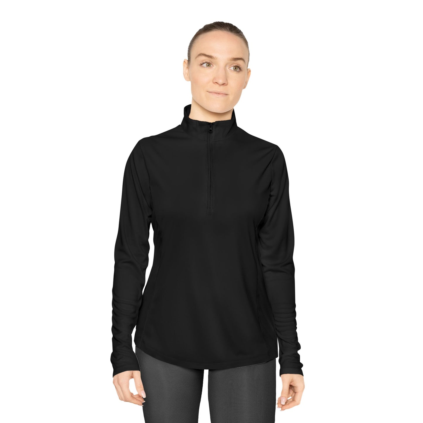 Ladies Quarter-Zip Pullover — "Choose Calm" Relaxed Pullover