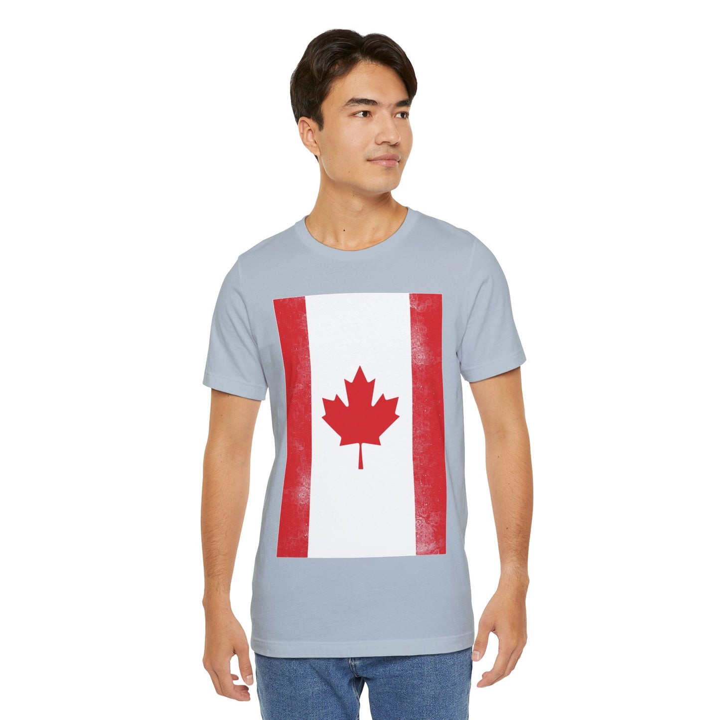 Canada Flag Unisex Jersey Short Sleeve Tee