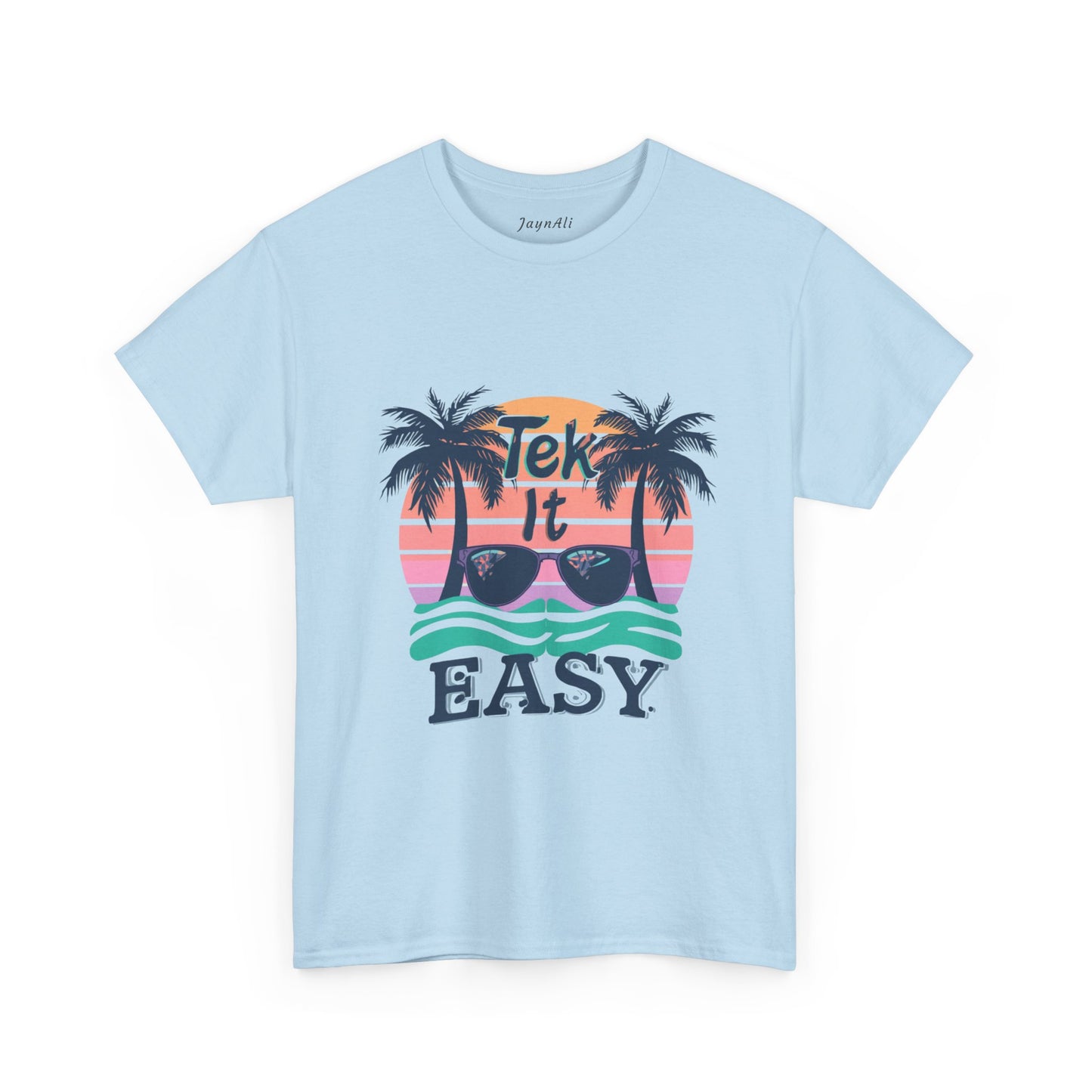 Tek It Easy T-Shirt — Funny Relaxed Vibe Tee