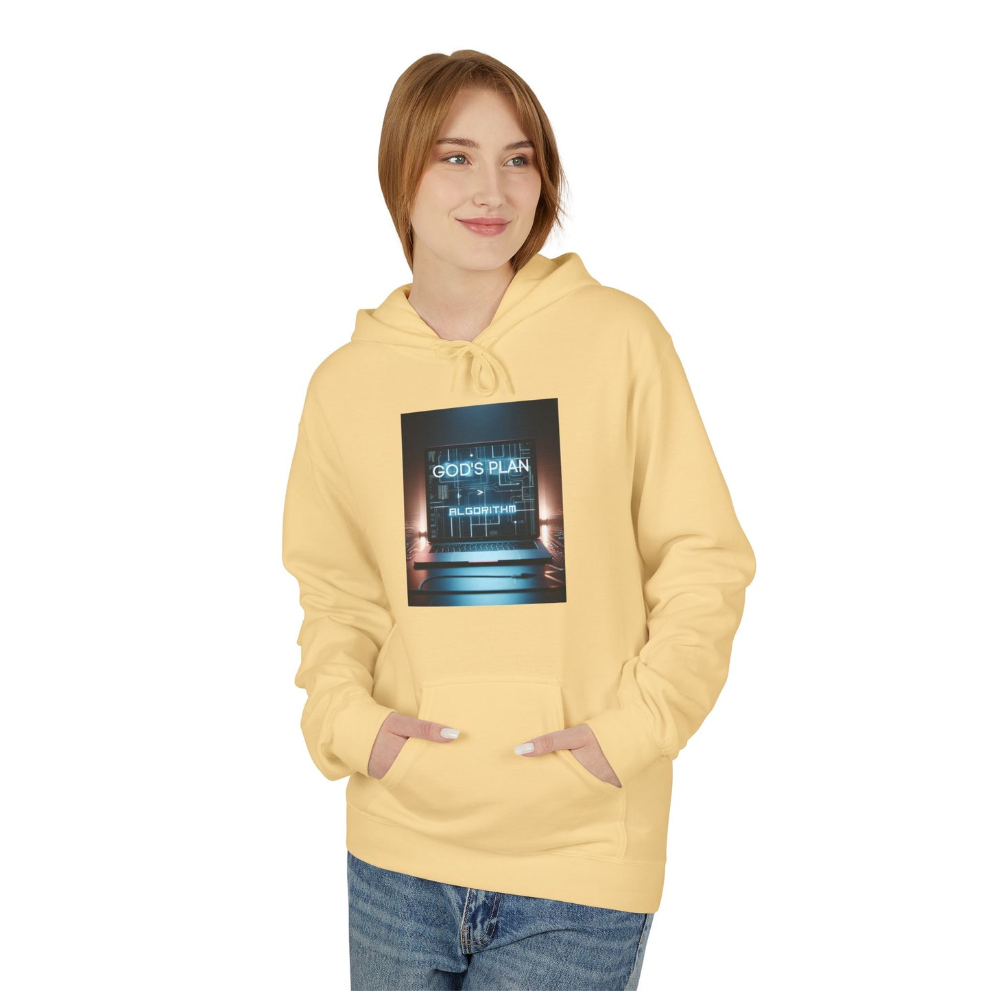 God’s Plan motivational midweight softstyle fleece unisex Hoodie