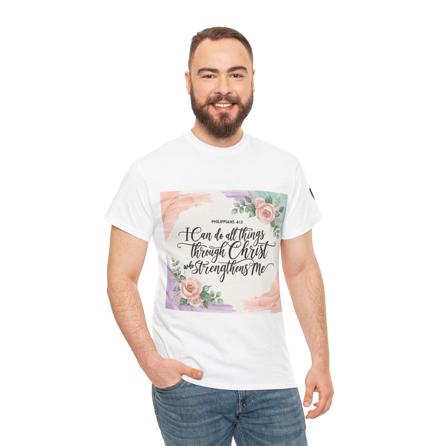 Floral Inspirational Tee