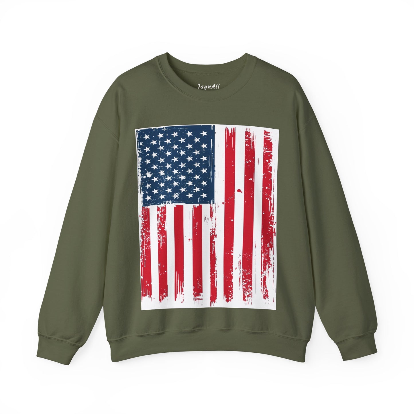 USA Flag Unisex Heavy Blend™ Crewneck Sweatshirt