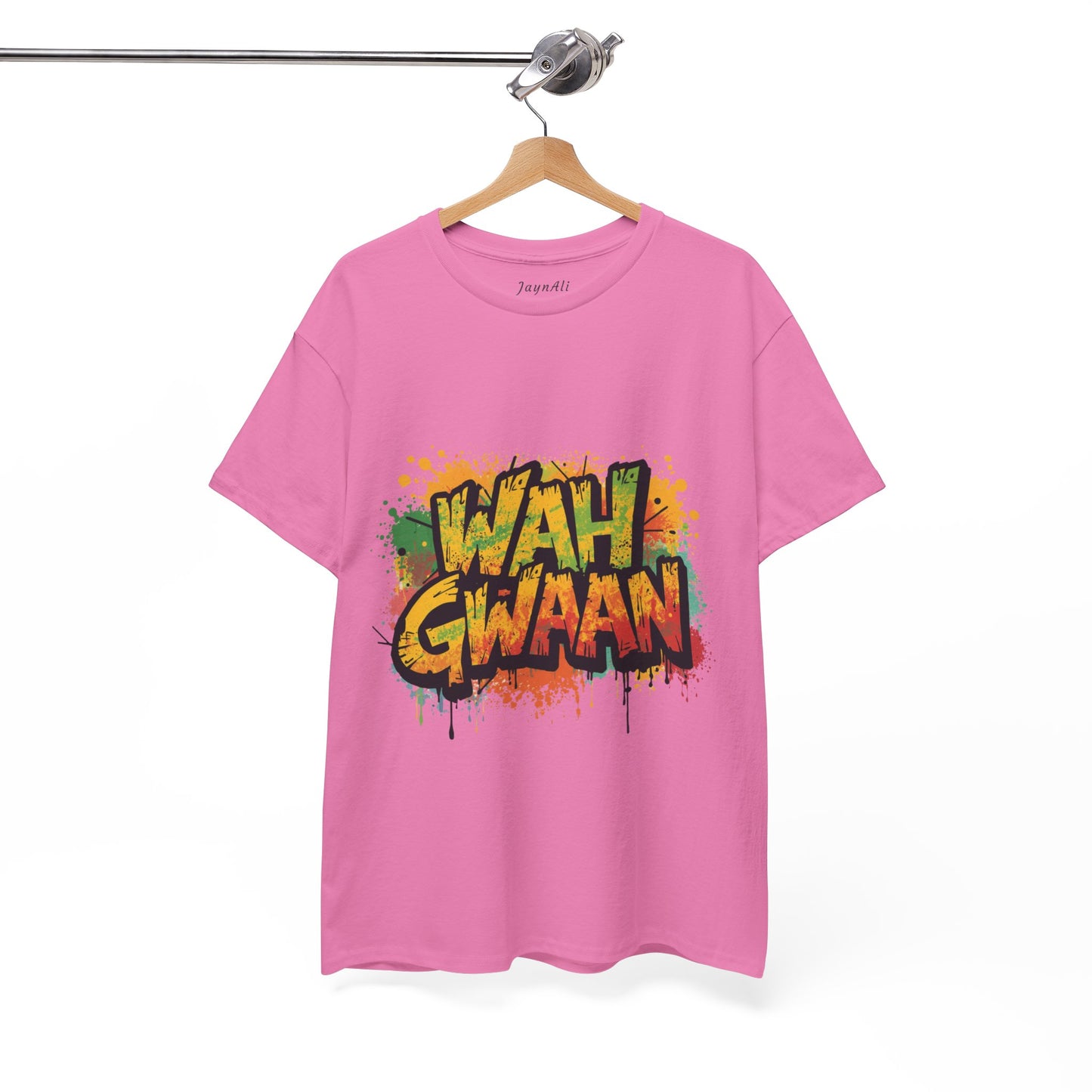 Wah Gwaan Graphic T-Shirt — Casual Jamaican Phrase Tee