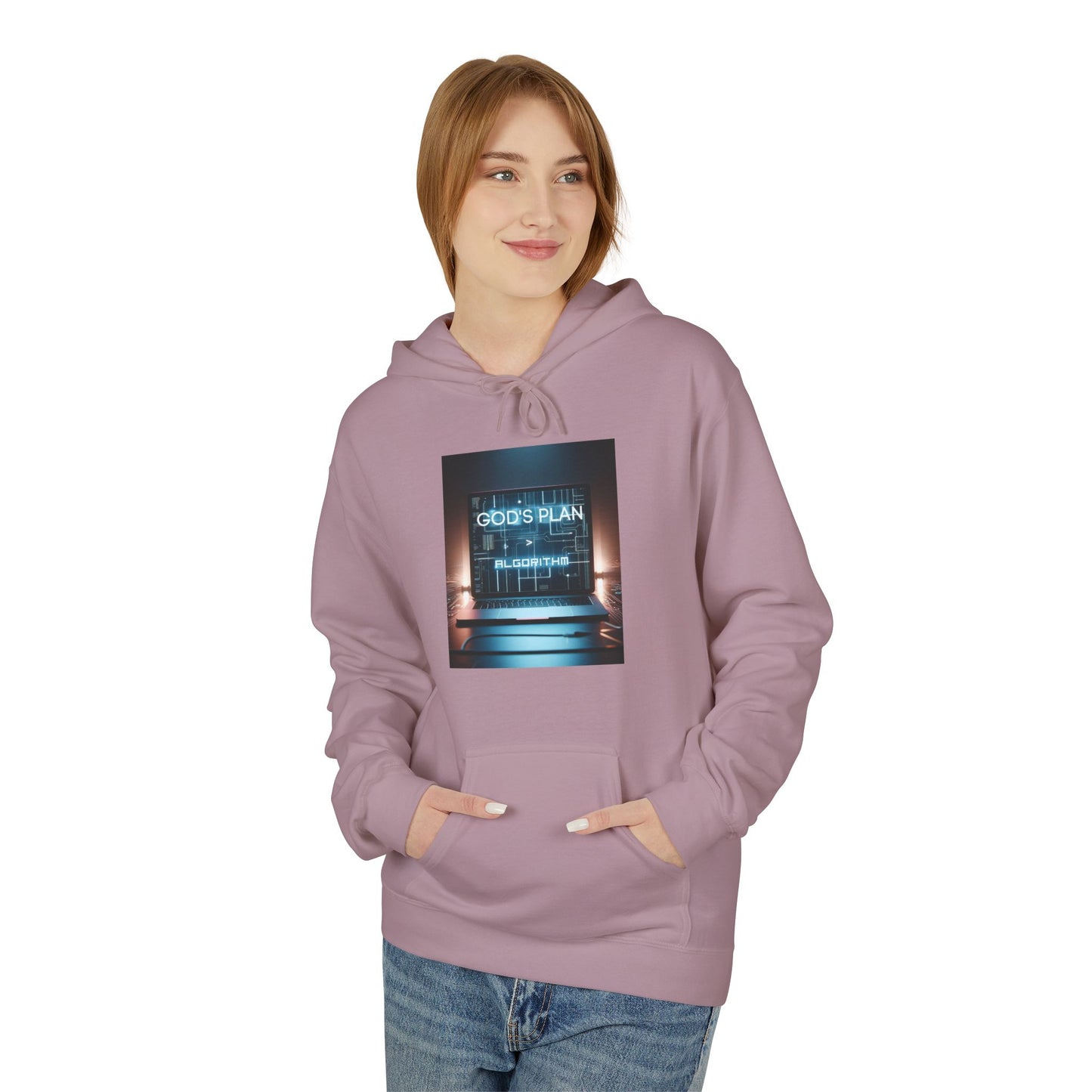God’s Plan motivational midweight softstyle fleece unisex Hoodie