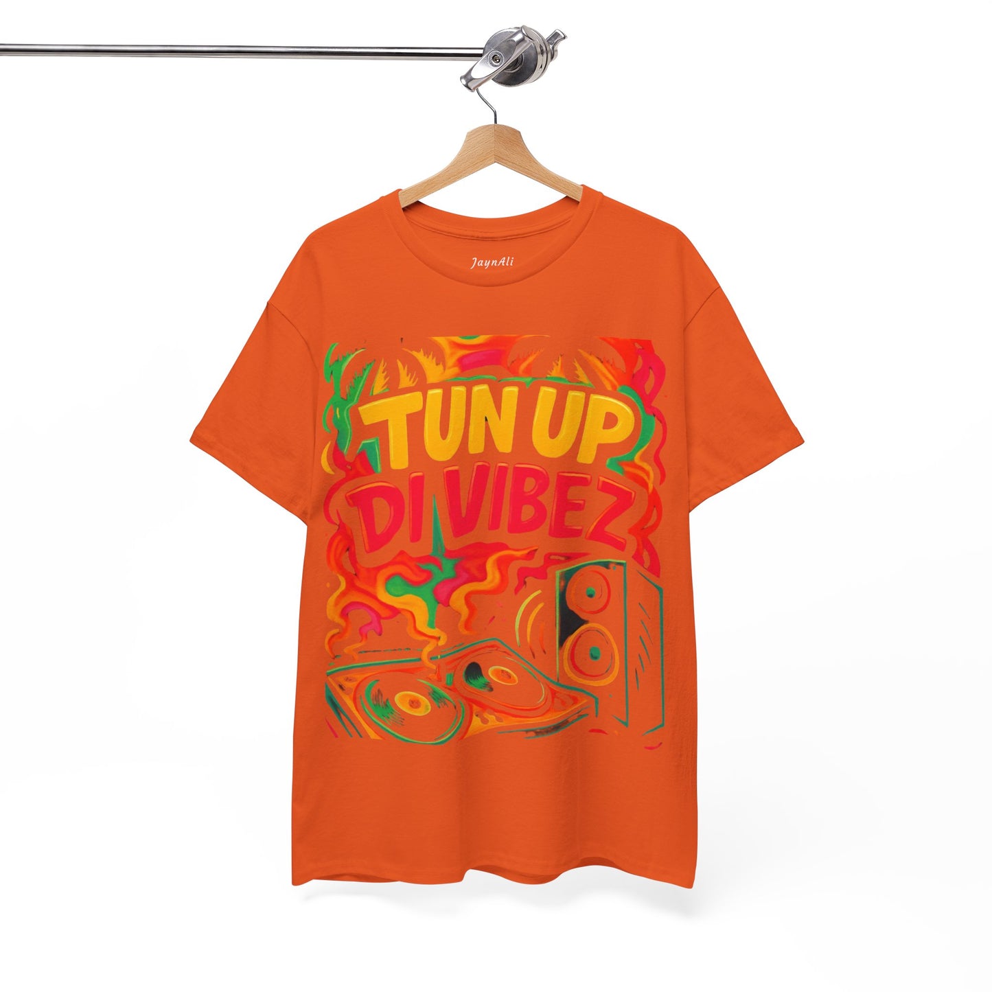 Tun Up Di Vibes T-Shirt — Caribbean Party Reggae Festival Tee