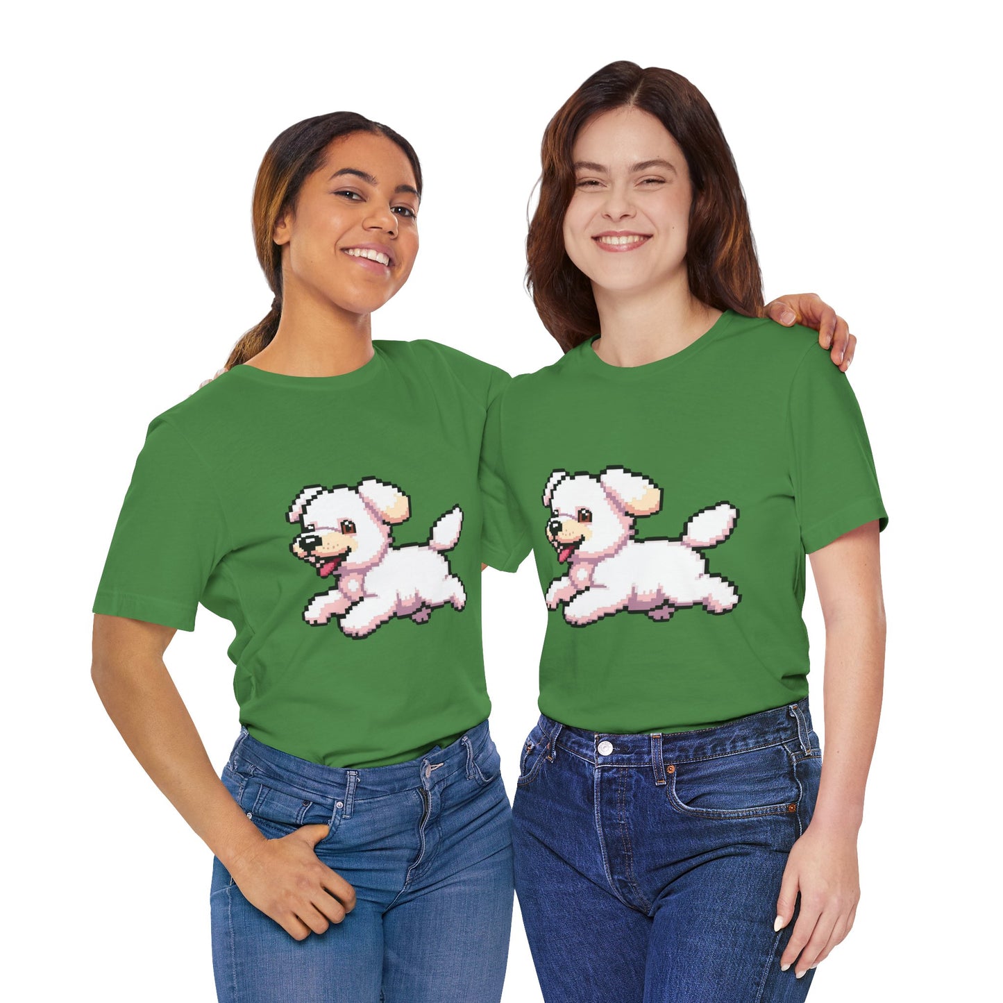 Cute Puppy Graphic Tee, Dog Lover T-Shirt, Gift for Pet Owners, Casual Everyday Wear, Perfect for Birthdays and Animal Lovers