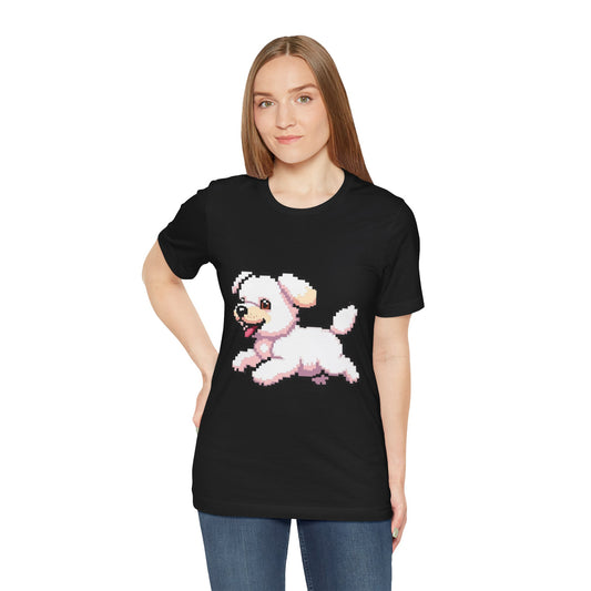 Cute Puppy Graphic Tee, Dog Lover T-Shirt, Gift for Pet Owners, Casual Everyday Wear, Perfect for Birthdays and Animal Lovers