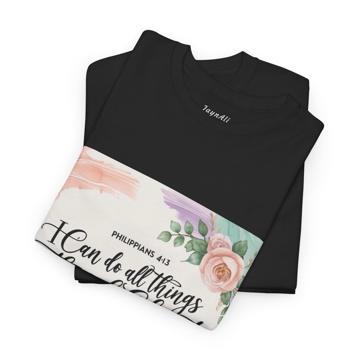 Floral Inspirational Tee