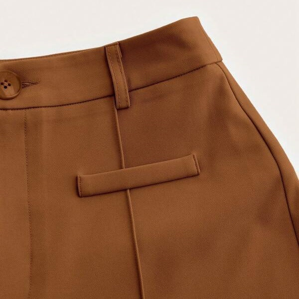 Women's High Waist Wide Leg Pants – Effortless Drape Fit