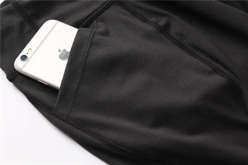 Women's 3/4 High-Waist Sport Capris – Fitness Leggings with Pockets