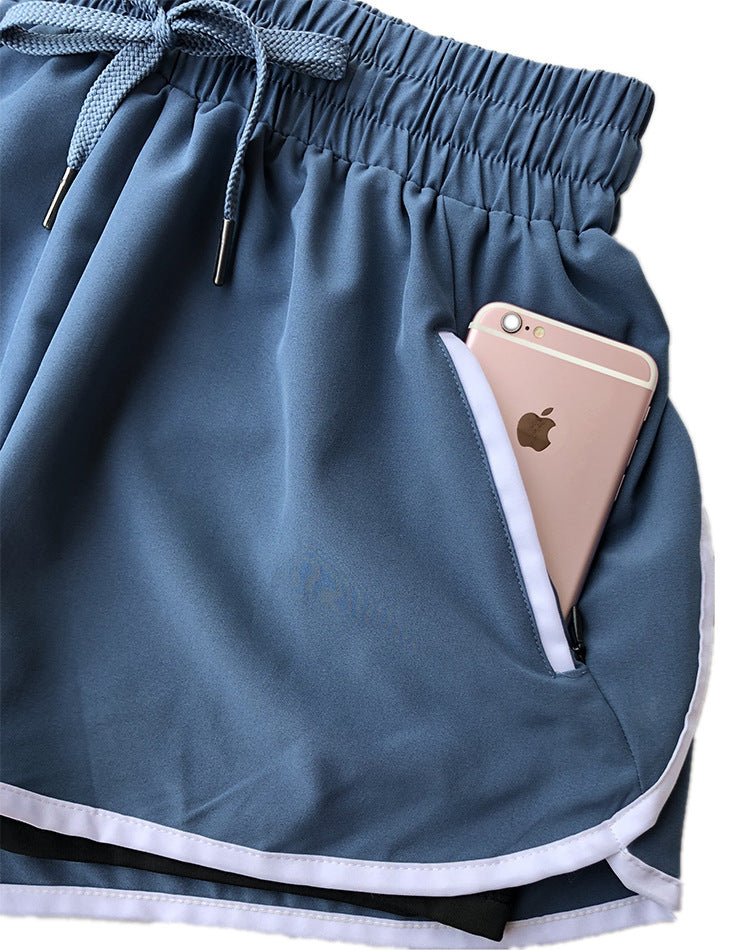 High Waist Sports Shorts 