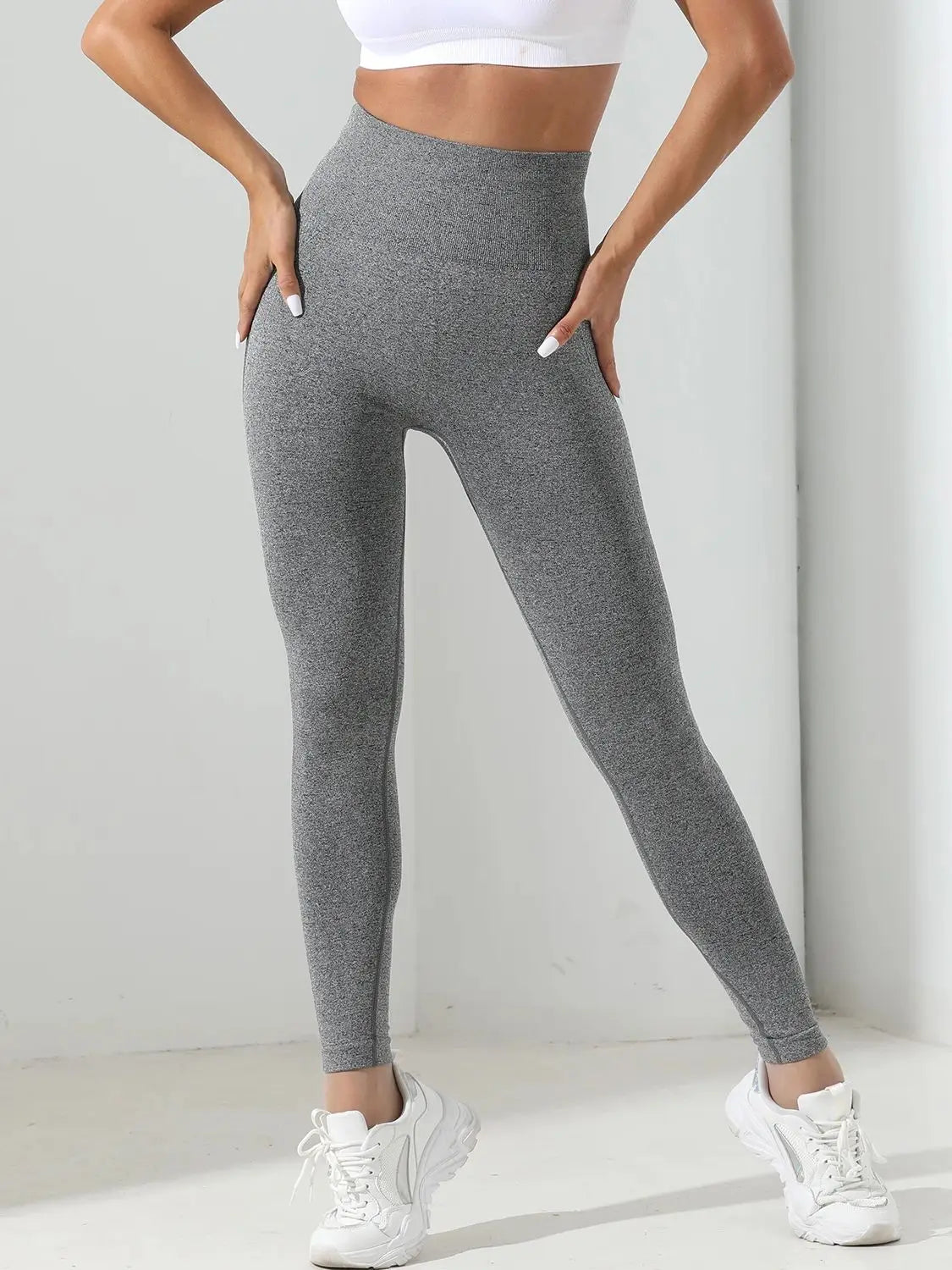 Gradient High-Waist Push-Up Fitness Leggings – Women’s Stretch Workout Tights