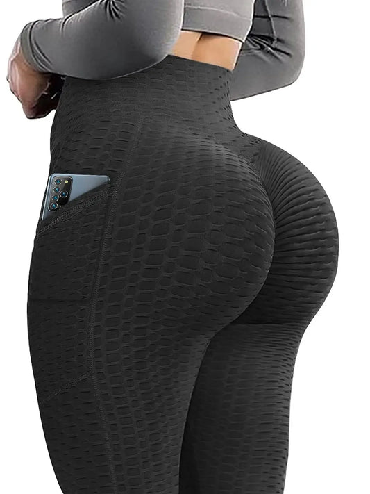 Scrunch Leggings – Anti-Cellulite, Push-Up, Textured Fit for Women