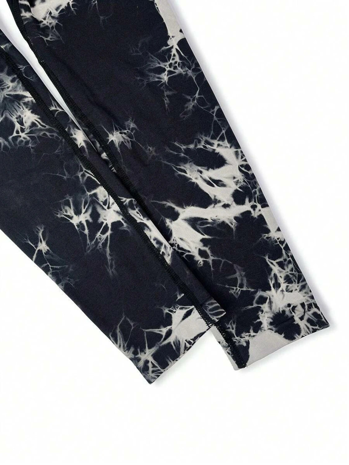 Women’s Tie-Dye Scrunch V-Leggings – High-Waisted Yoga & Gym Tights