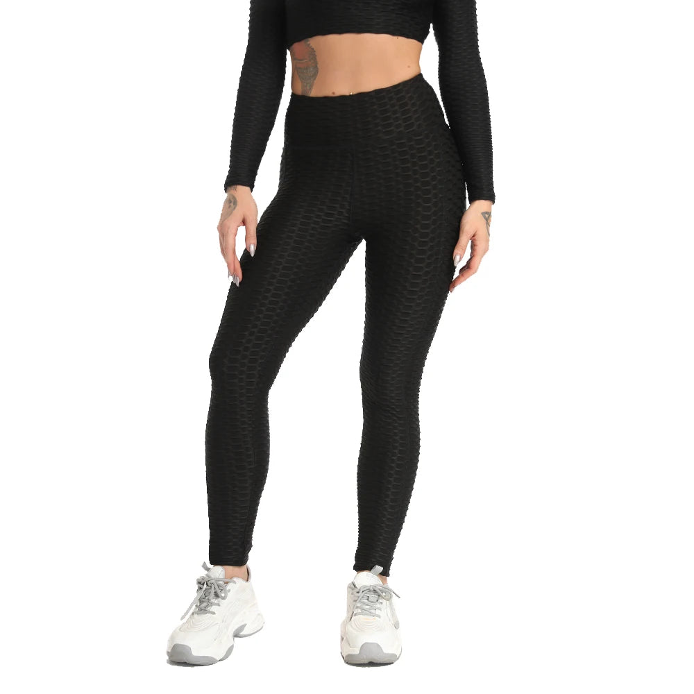 Scrunch Leggings – Anti-Cellulite, Push-Up, Textured Fit for Women