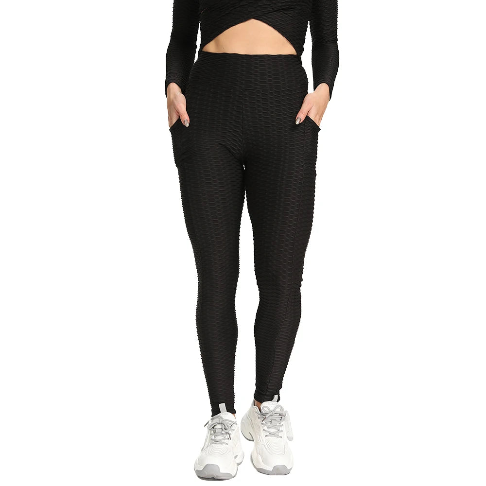 Scrunch Leggings – Anti-Cellulite, Push-Up, Textured Fit for Women