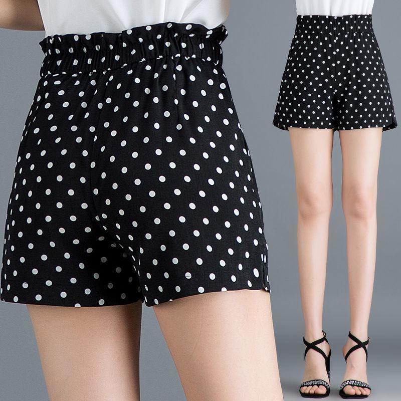 Women’s Summer Polka Dot Plaid Shorts