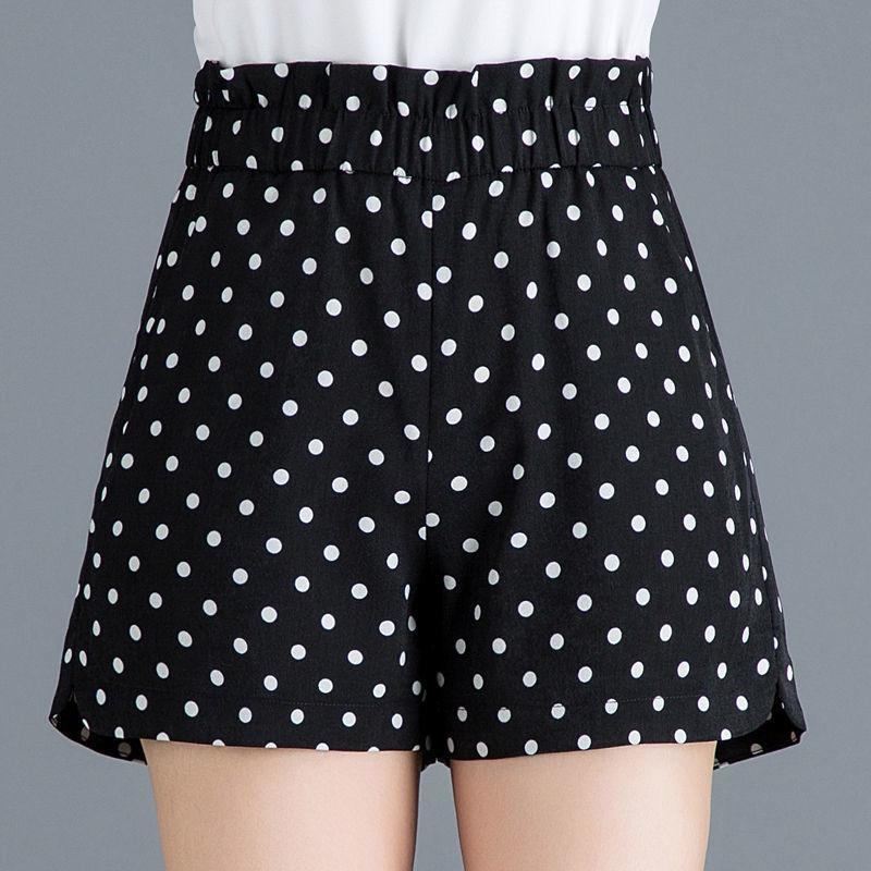 Women’s Summer Polka Dot Plaid Shorts