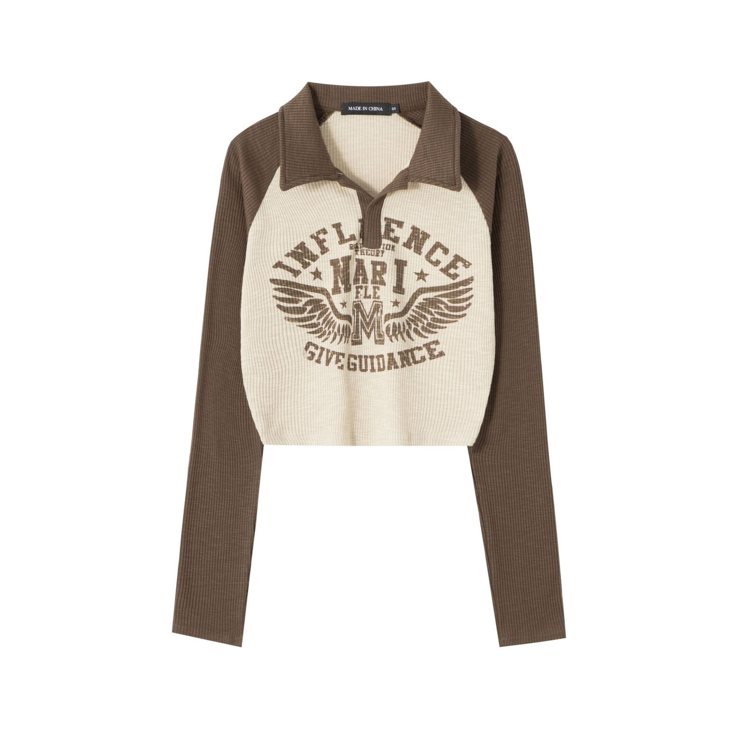 Women’s Raglan Sleeve Top – Casual Comfort with Sporty Style