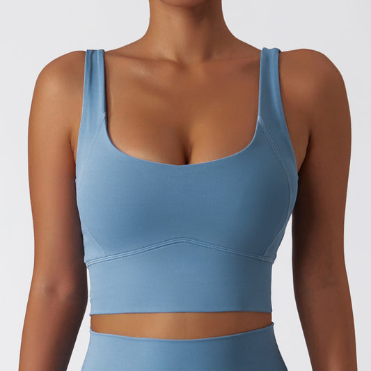 Running Sports Quick-Dry Nude Feel Yoga Push-Up Bra – Shockproof Fitness Vest