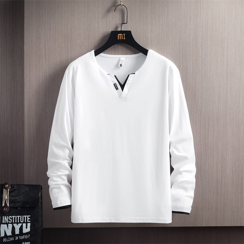 Men's Cotton Long Sleeve Sweatshirt – Casual Autumn Wear