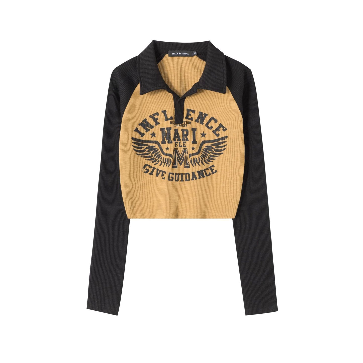 Women’s Raglan Sleeve Top – Casual Comfort with Sporty Style