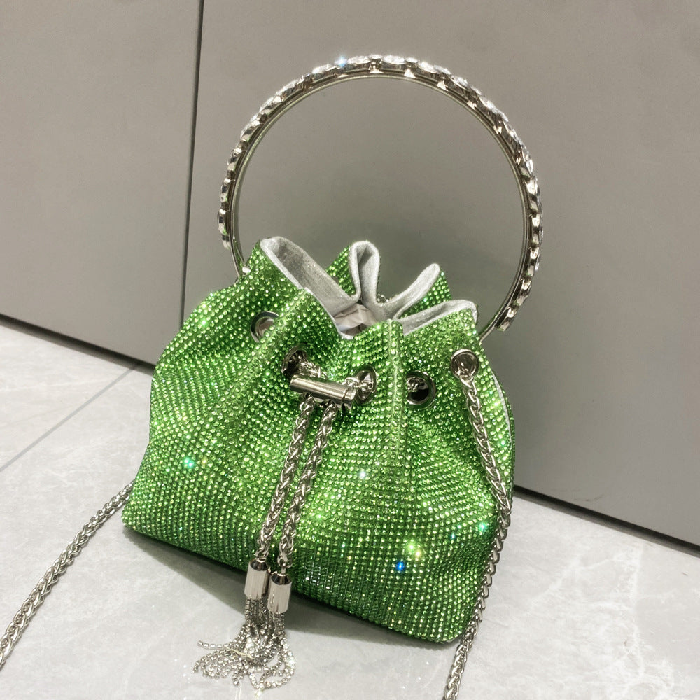 Luxury Shiny Diamond Handbag for Women | Elegant European & American Evening Purse