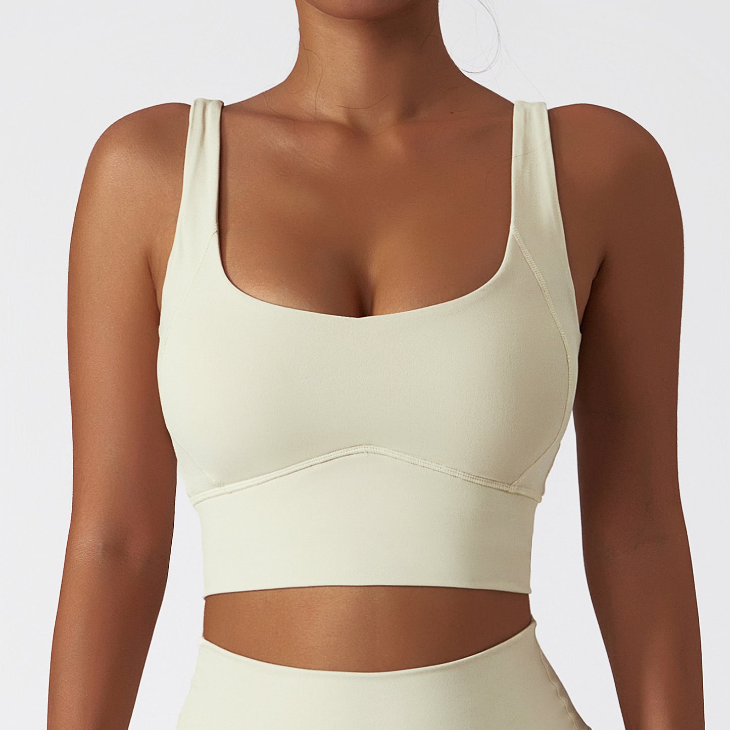 Running Sports Quick-Dry Nude Feel Yoga Push-Up Bra – Shockproof Fitness Vest