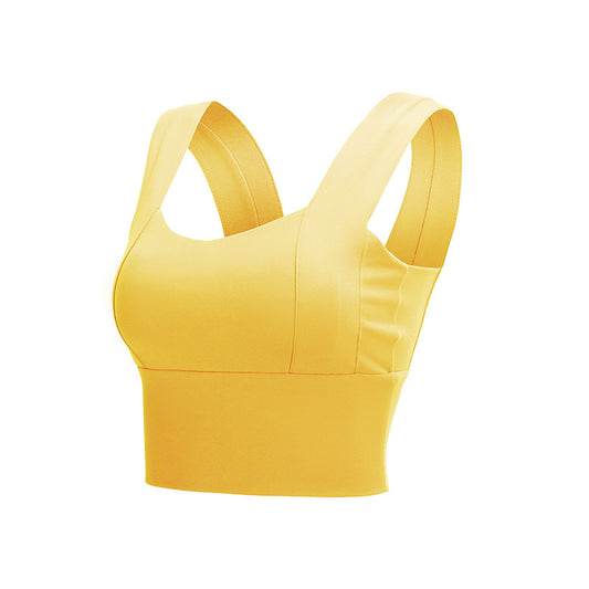 Yoga Crop Top for Women – Push-Up Sports Bra, Athletic Gym Vest